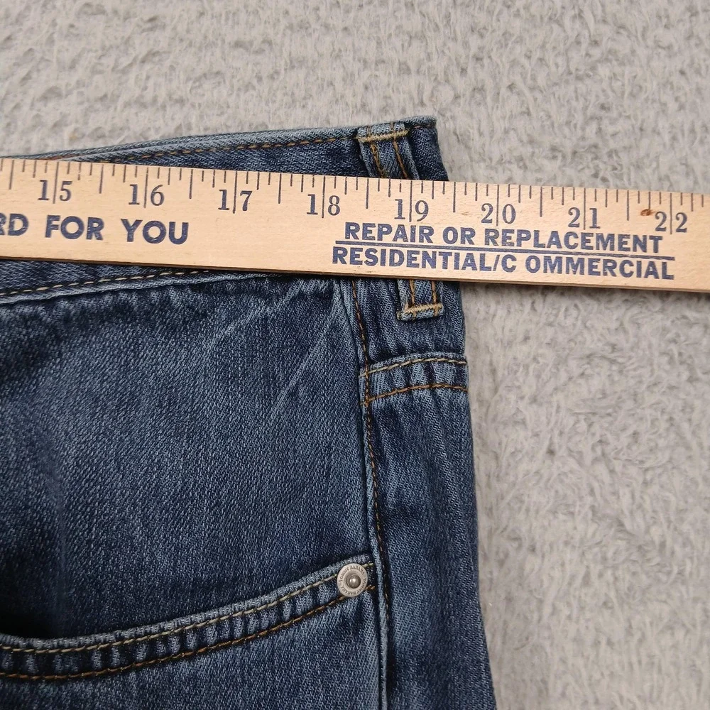 Tommy Bahama Jeans Mens 40x31 Blue Classic Fit Denim‎ Lyocell Blend Straight